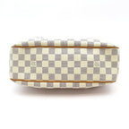 Louis Vuitton Siracusa PM Damier Azur Shoulder Bag White — view 6