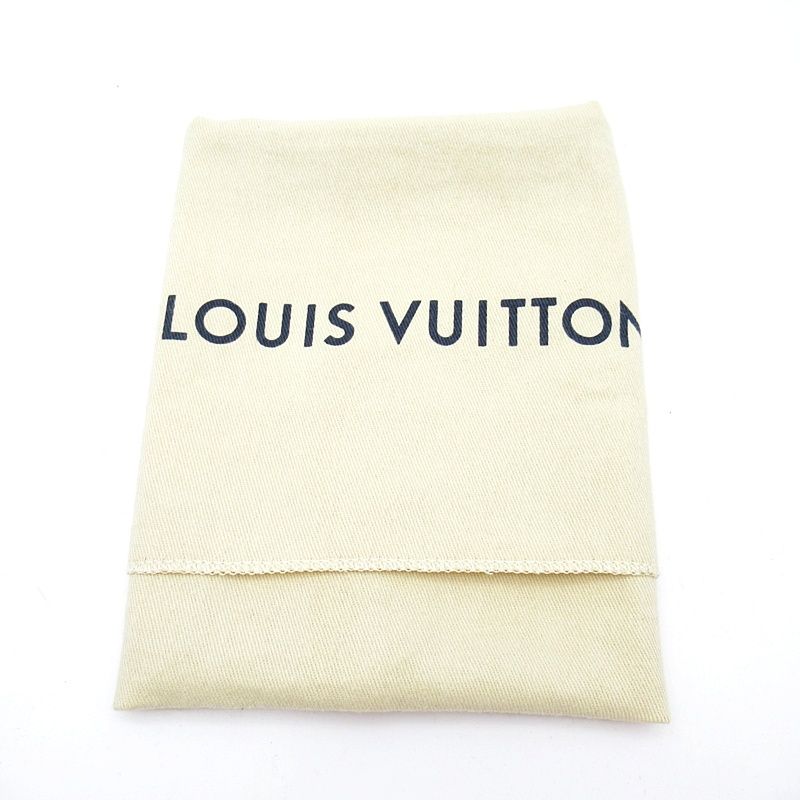 Louis Vuitton Asymmetrical Sling Bag Lambskin Black — view 8