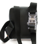 Louis Vuitton Asymmetrical Sling Bag Lambskin Black — view 4
