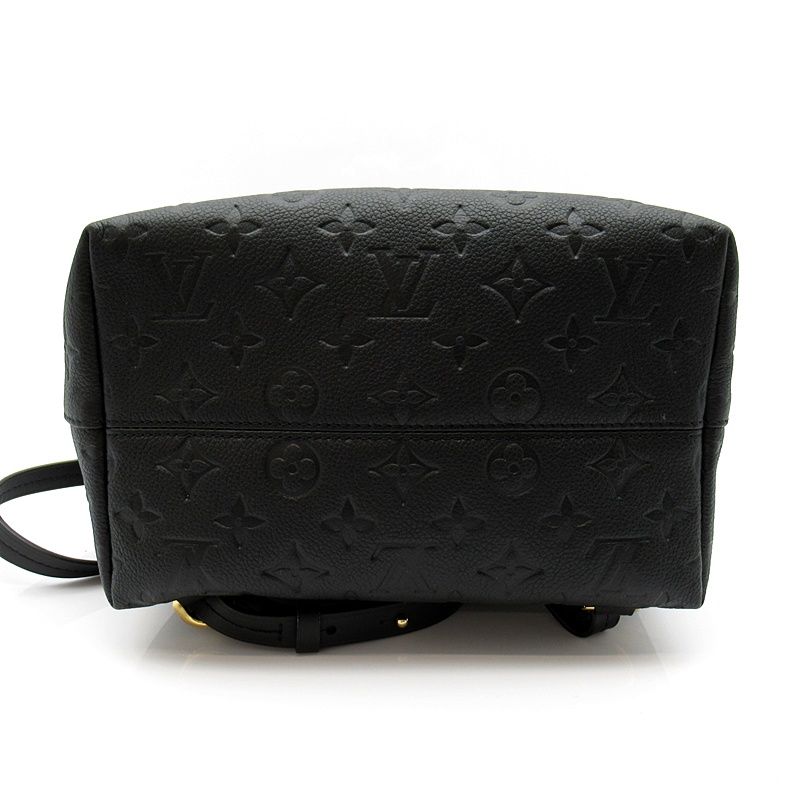Louis Vuitton Montsouris PM Monogram Empreinte Backpack Noir — view 6