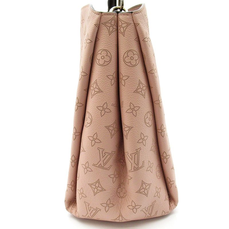 Louis Vuitton Babylon PM Mahina Tote Bag Magnolia — view 3