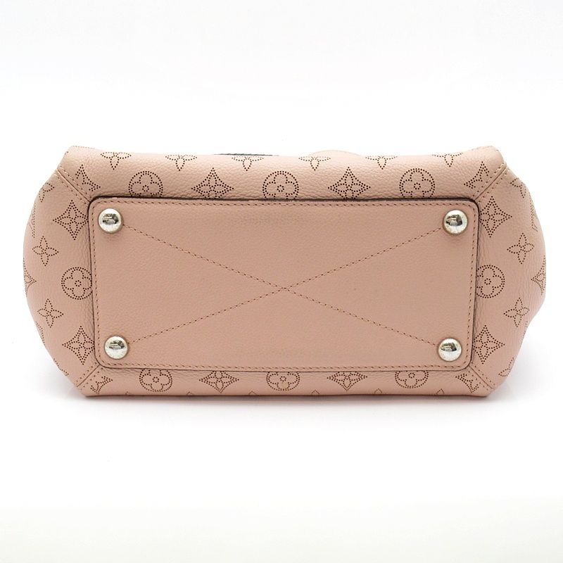 Louis Vuitton Babylon PM Mahina Tote Bag Magnolia — view 6