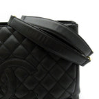 Chanel Grand Shopping Tote Bag GST Caviar Leather Black — view 2