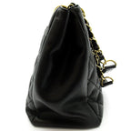 Chanel Grand Shopping Tote Bag GST Caviar Leather Black — view 5