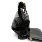 Chanel 22 Small Handbag Calfskin Black — view 5
