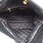 Chanel 22 Small Handbag Calfskin Black — view 7
