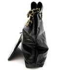 Chanel 22 Small Handbag Calfskin Black — view 3