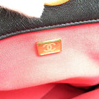 Chanel 19 Dixneuf Chain Tote Lambskin Shoulder Bag Black — view 8