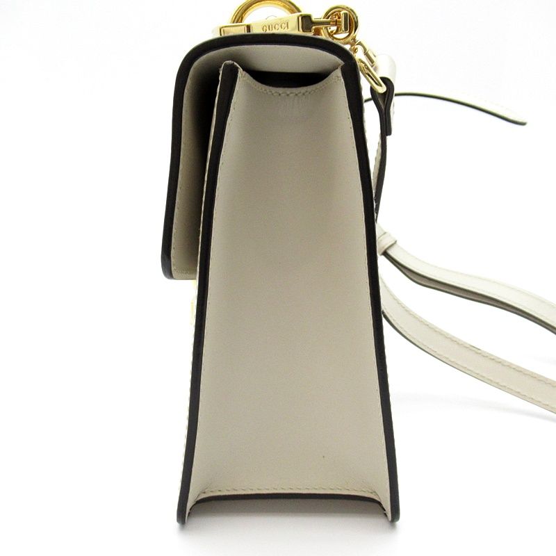 Gucci Sylvie Small Shoulder Bag Calfskin White — view 3