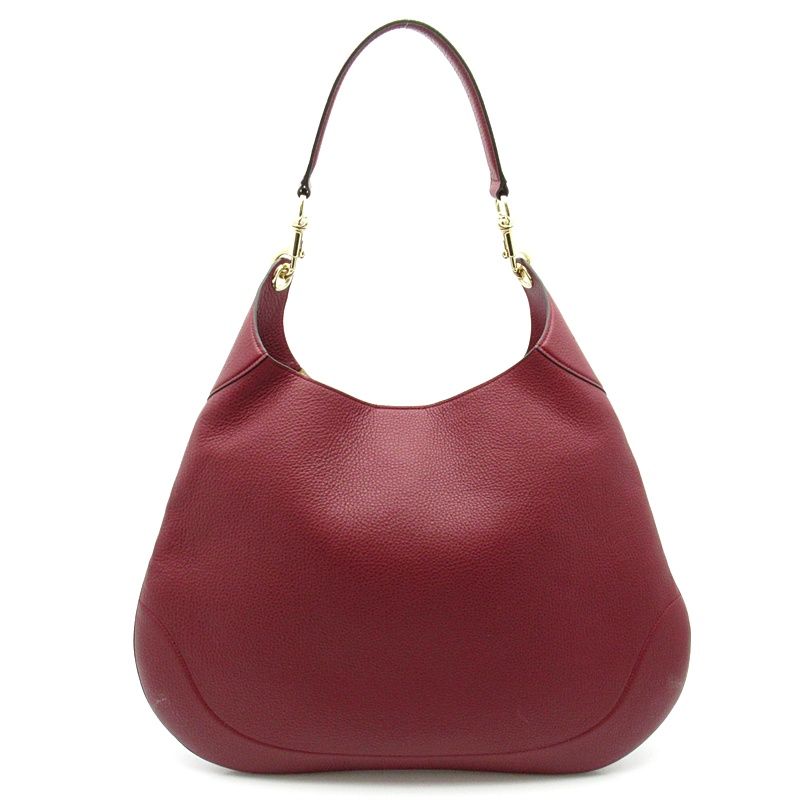 Gucci 2-Way Shoulder Bag Leather Bordeaux — view 4