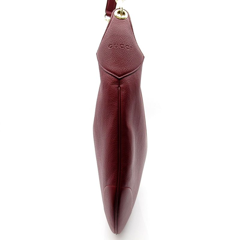 Gucci 2-Way Shoulder Bag Leather Bordeaux — view 5