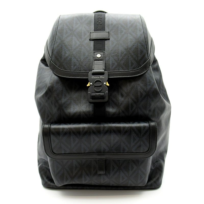 Dior Hit the Road Backpack Leather Gray