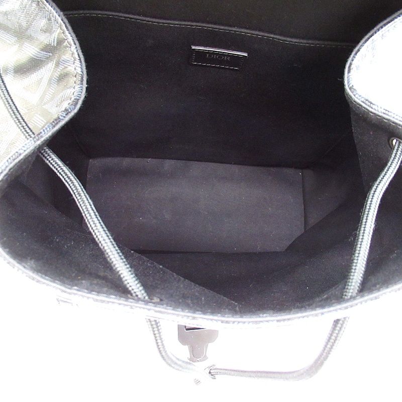 Dior Hit the Road Backpack Leather Gray — view 7