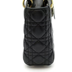 Dior Lady Dior MY ABC Bag Lambskin Handbag Black — view 5