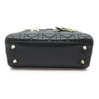 Dior Lady Dior MY ABC Bag Lambskin Handbag Black — view 6