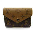 Louis Vuitton Portefeuille Victorine Monogram Reverse Brown Wallet