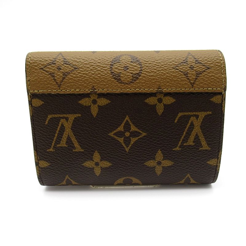 Louis Vuitton Portefeuille Victorine Monogram Reverse Brown Wallet — view 2