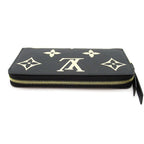 Louis Vuitton Zippy Wallet Empreinte Black Beige — view 3