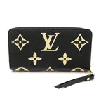 Louis Vuitton Zippy Wallet Empreinte Black Beige — view 2