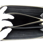 Louis Vuitton Zippy Wallet Empreinte Black Beige — view 5