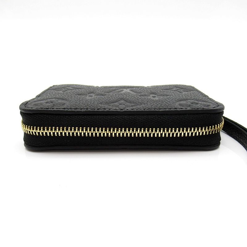 Louis Vuitton Zippy Coin Purse Monogram Empreinte Noir — view 3