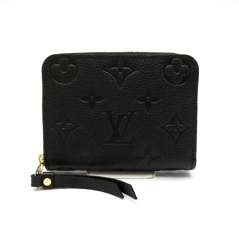 Louis Vuitton Zippy Coin Purse Monogram Empreinte Noir