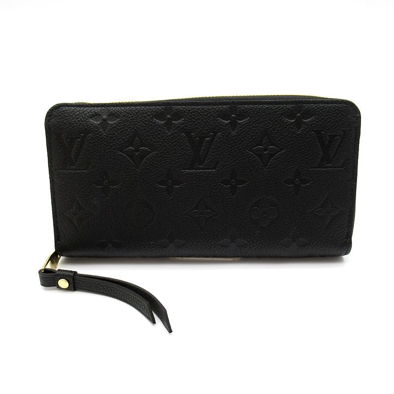 Louis Vuitton Zippy Wallet Monogram Empreinte Noir
