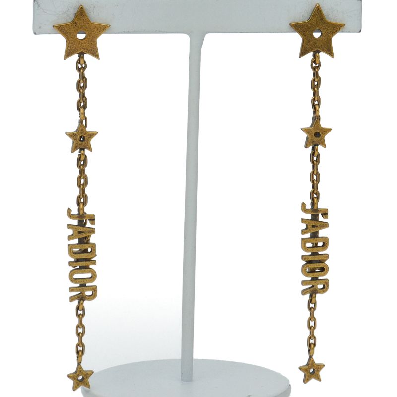 Dior J'Adior Logo Earrings