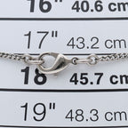 Chanel CC Logo Rhinestone Necklace Brass — view 4