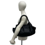 Loewe Vintage Nappa Aire Anagram Leather Tote Shoulder Bag Black — view 2