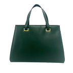 Dior CD Logo Leather 2-Way Shoulder Bag Green — view 3