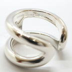 Hermes Osmose Ring GM Large 59 Silver — view 6
