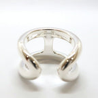 Hermes Osmose Ring GM Large 59 Silver — view 5