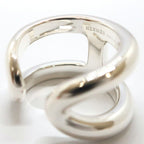 Hermes Osmose Ring GM Large 59 Silver — view 7