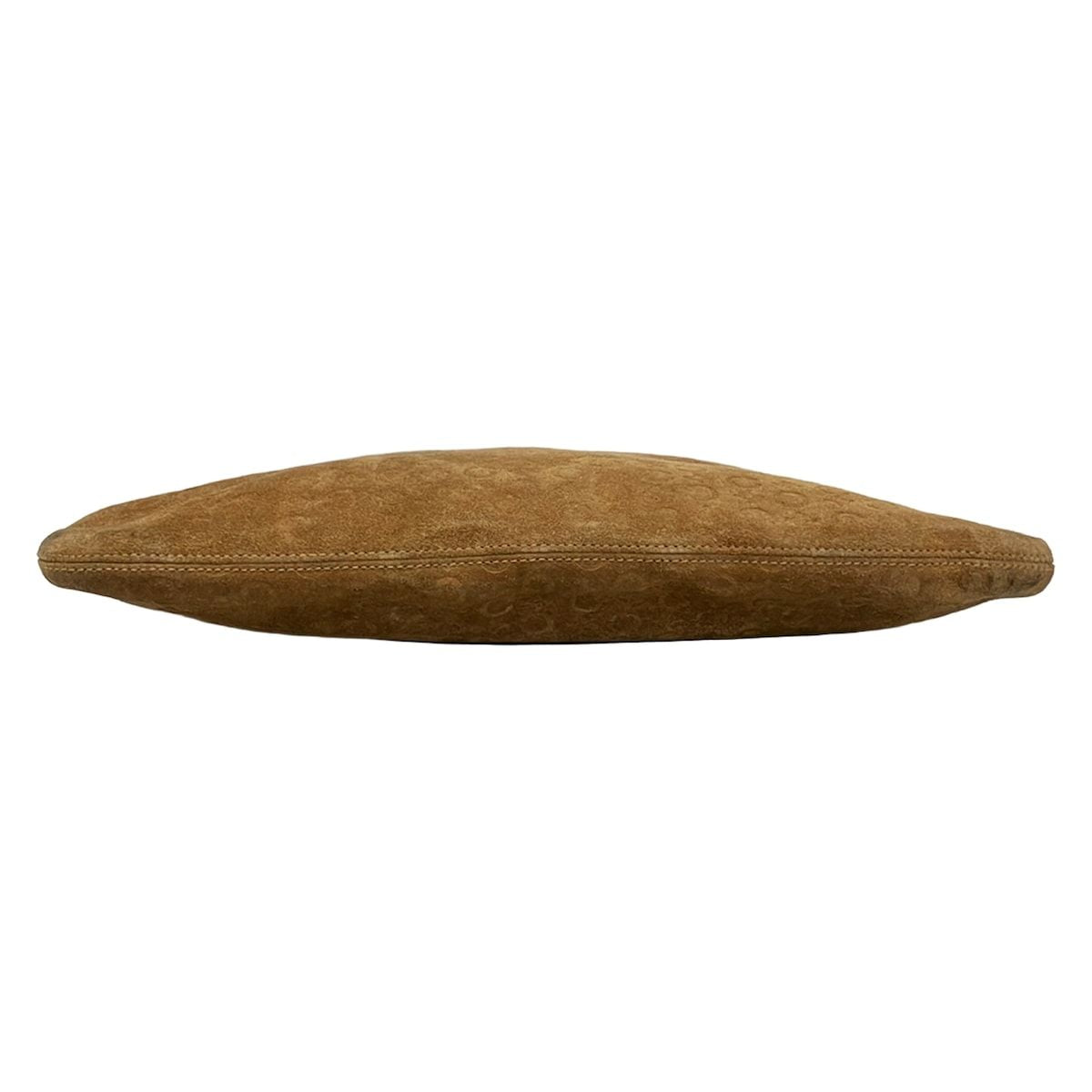 Celine Shoulder Bag C Macadam Pattern Brown Dark Leather — view 5