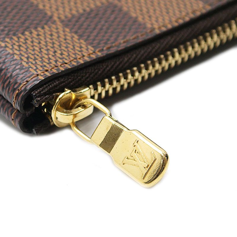 Louis Vuitton Pochette Cles Damier Key Case Coin Purse — view 3