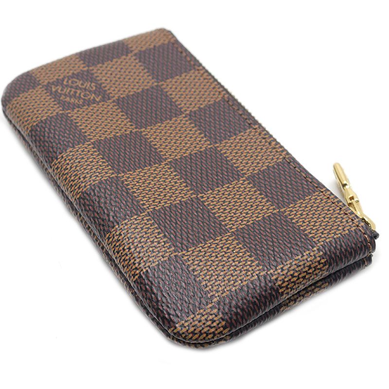 Louis Vuitton Pochette Cles Damier Key Case Coin Purse — view 2