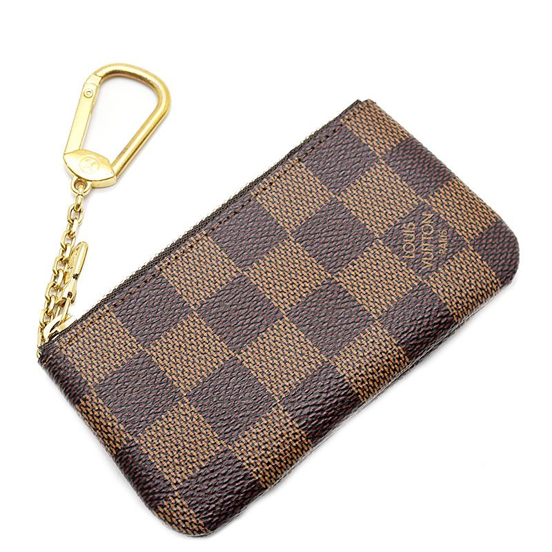Louis Vuitton Pochette Cles Damier Key Case Coin Purse