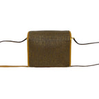 Gucci Vintage GG Logo Pattern Leather Shoulder Bag Pochette Brown — view 3