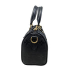 Louis Vuitton Shoulder Bag Nano Speedy Monogram Leather Noir Black — view 4