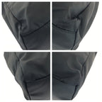 Prada Tessuto Black Silver Nylon Tote Bag — view 3