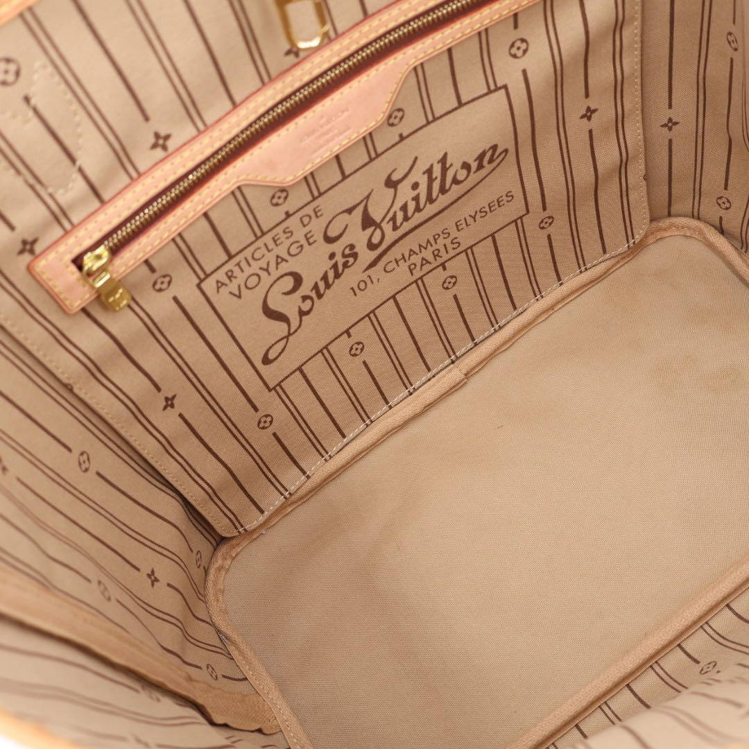Louis Vuitton Monogram Neverfull MM Tote Shoulder Bag — view 5