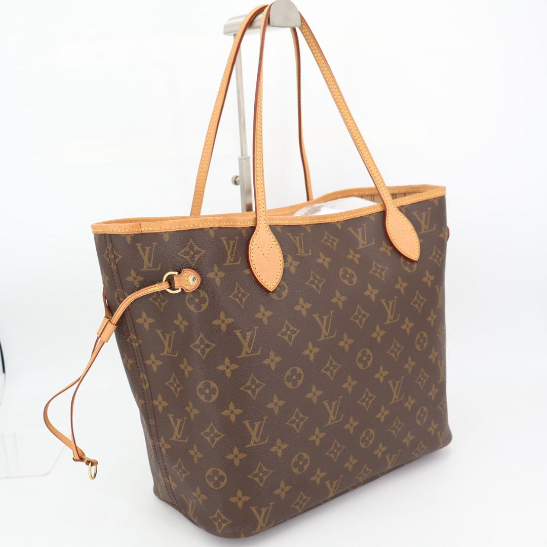 Louis Vuitton Monogram Neverfull MM Tote Shoulder Bag
