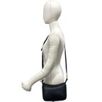 Gucci Vintage Sherry Line Leather Shoulder Bag Pochette Crossbody Black — view 2