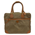 Gucci Boston Bag Beige Brown Logo Pattern Leather