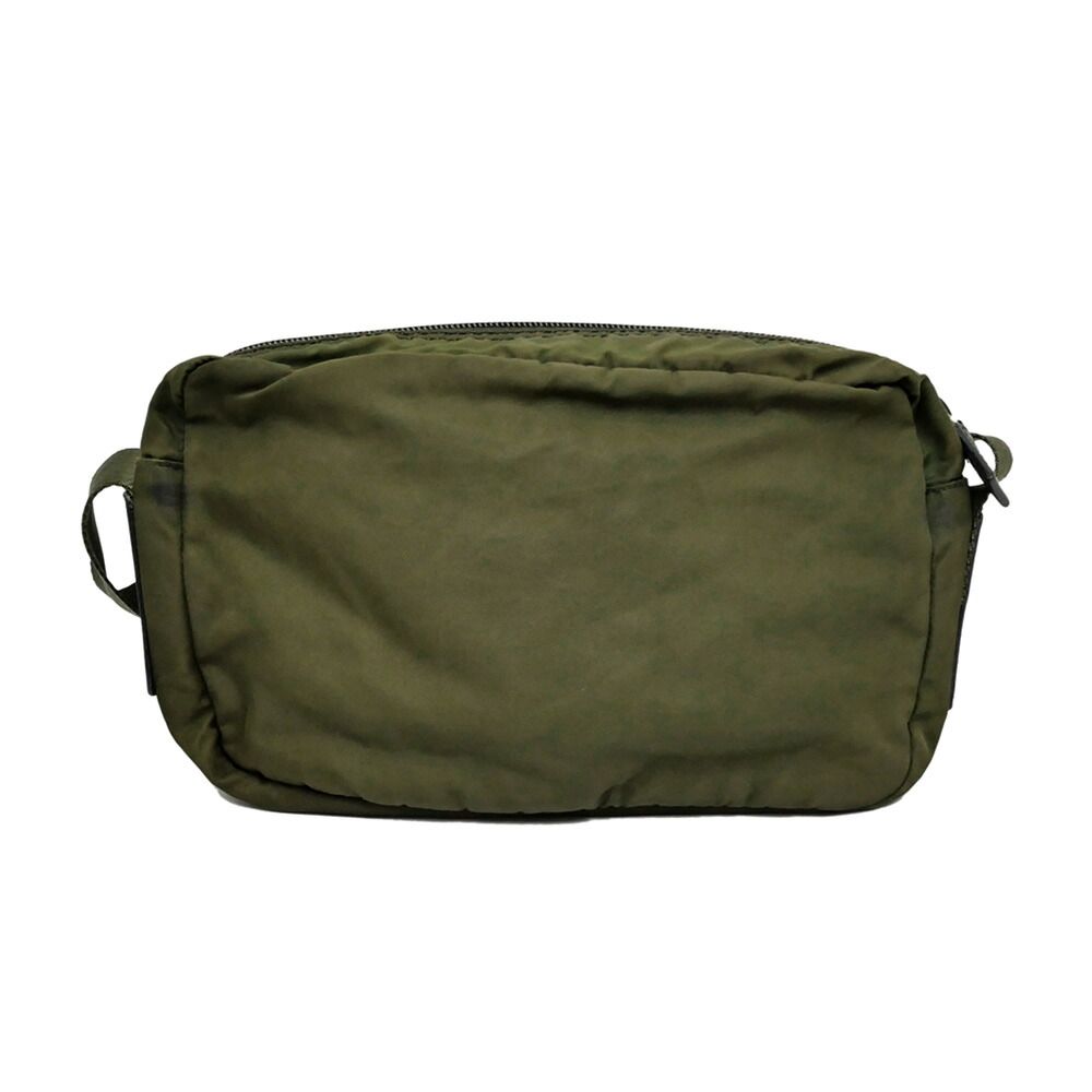 Prada Shoulder Bag Khaki Crossbody Nylon Green — view 2