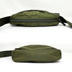 Prada Shoulder Bag Khaki Crossbody Nylon Green — view 4