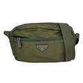 Prada Shoulder Bag Khaki Crossbody Nylon Green