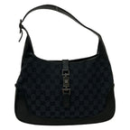 Gucci Shoulder Bag Jackie Black Leather