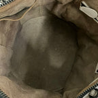 Bottega Veneta Handbag Tamboura Bag Light Gray Leather — view 7